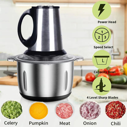 Stainless Steel Food Chopper