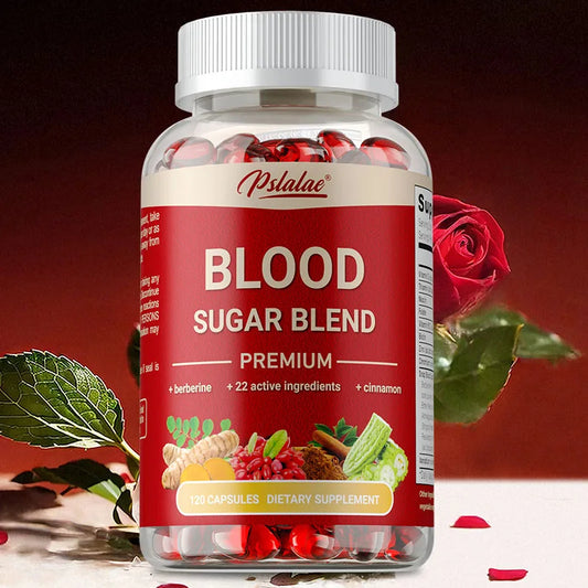 Blood Sugar Blend - Promote Balanced Sugar Levels, Metabolic Health, Improves Hypoglycemia, Increases Energy